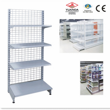 Supermarkt Rack Display Stand zurück Metall Draht Regal